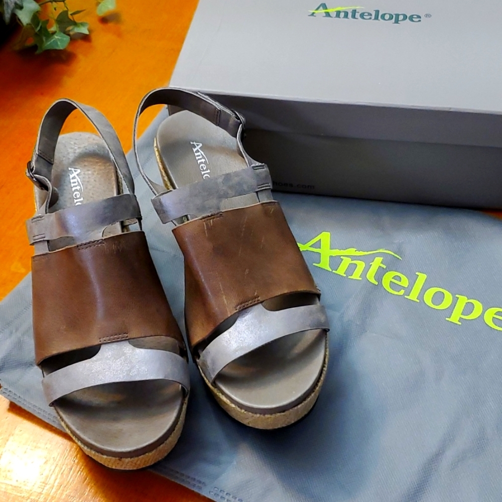 Antelope Wedge Sandals
